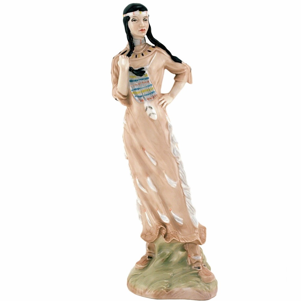 RARE LIMITED PRODUCTION ROYAL DOULTON FIGURINE
"INDIAN MAIDEN”  🪶 Stunning